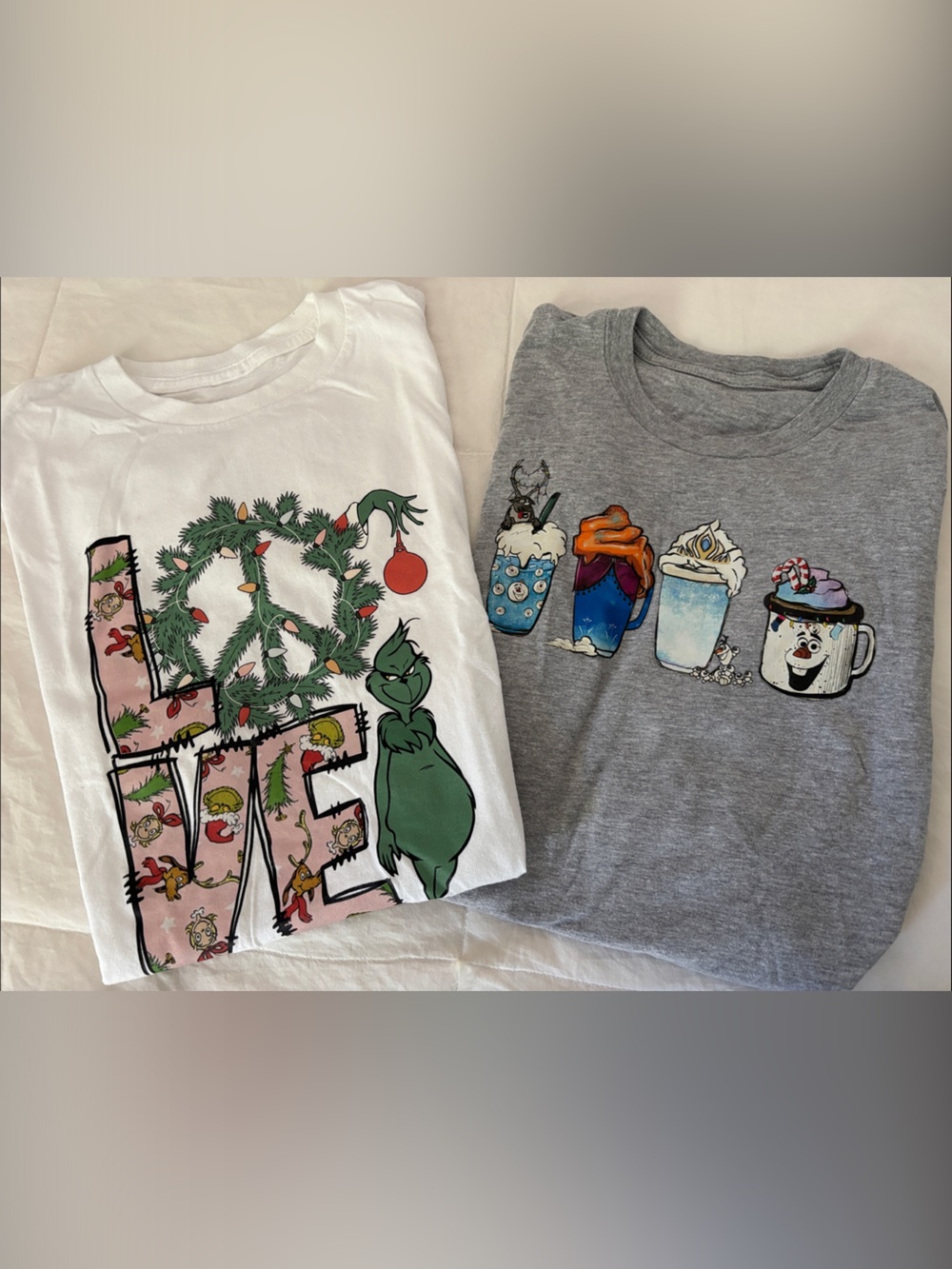 Kids Grinch Holiday Graphic Tee - 2 pc